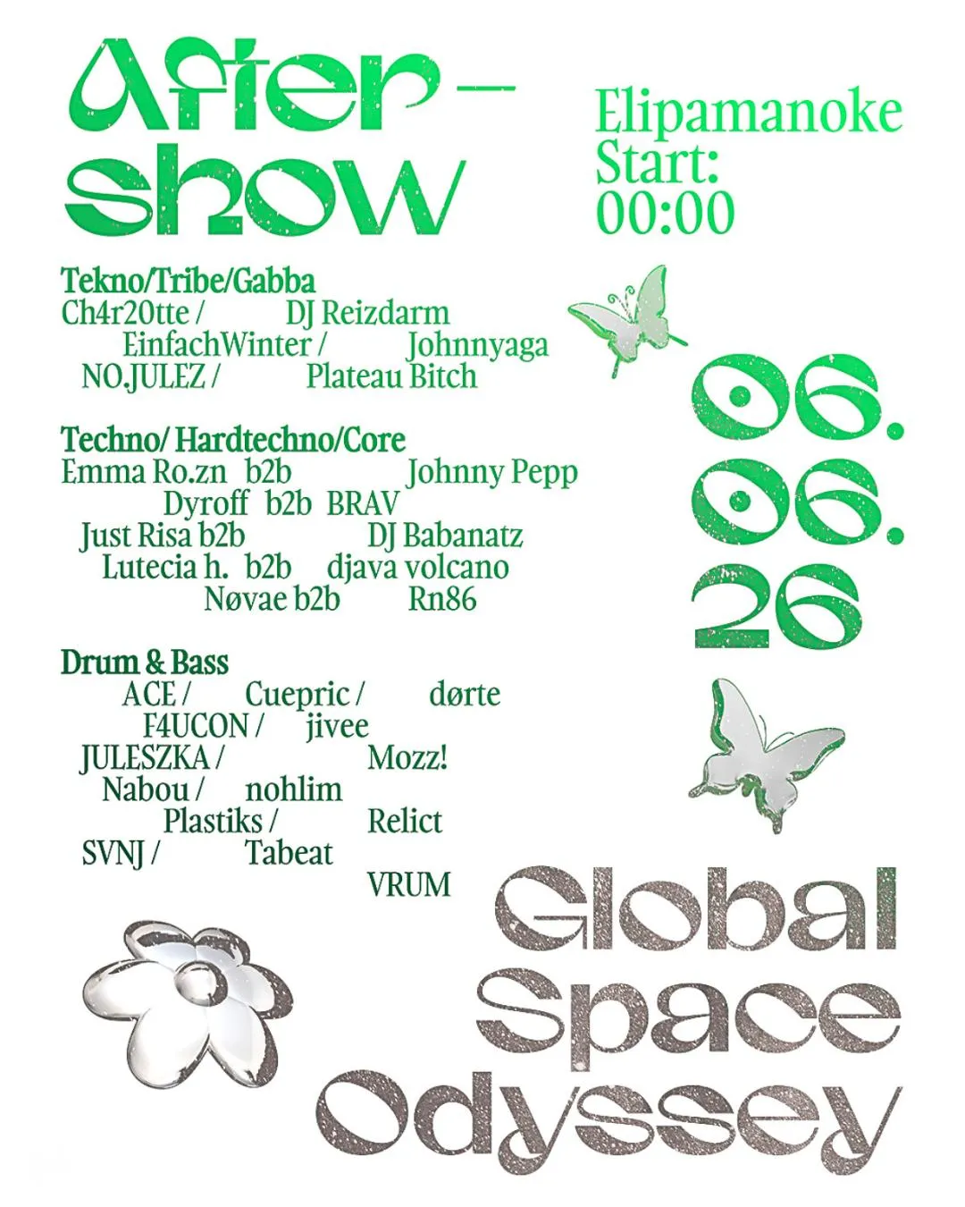 Global Space Odyssey Afterparty