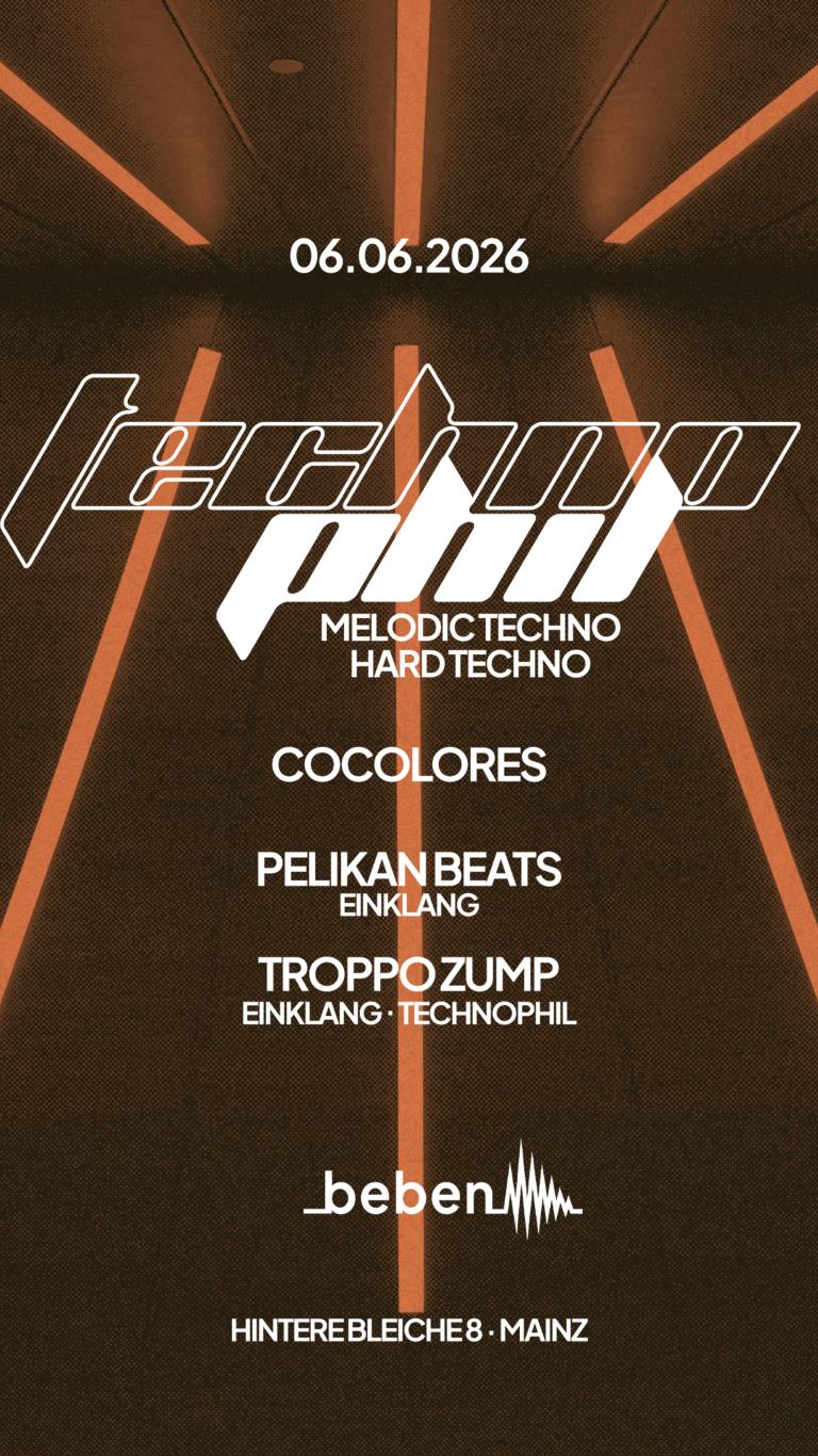 Technophil: Cocolores · Pelikan Beats · Troppo Zump