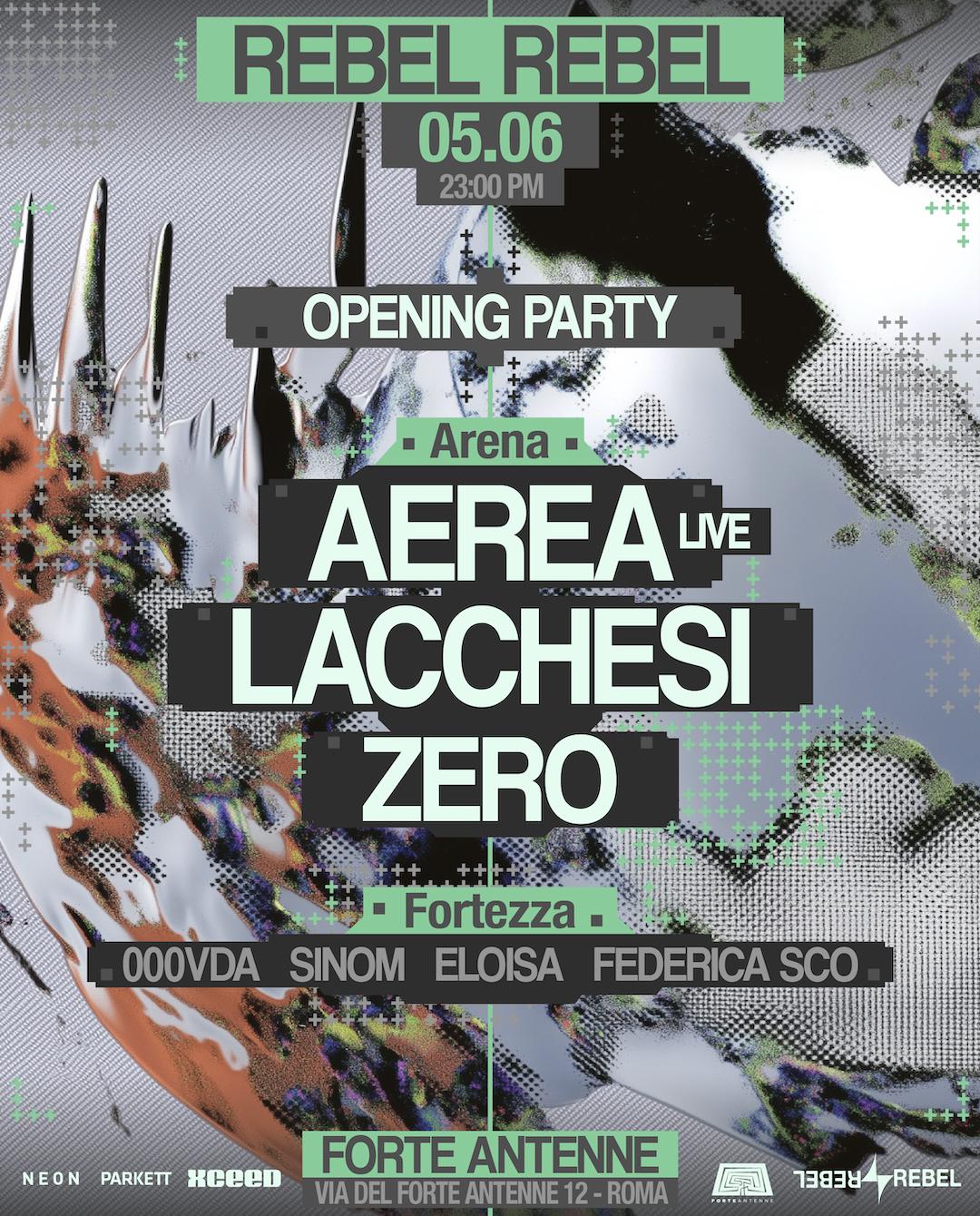 Rr At Forte Opening Party With Aerea Live & Lacchesi