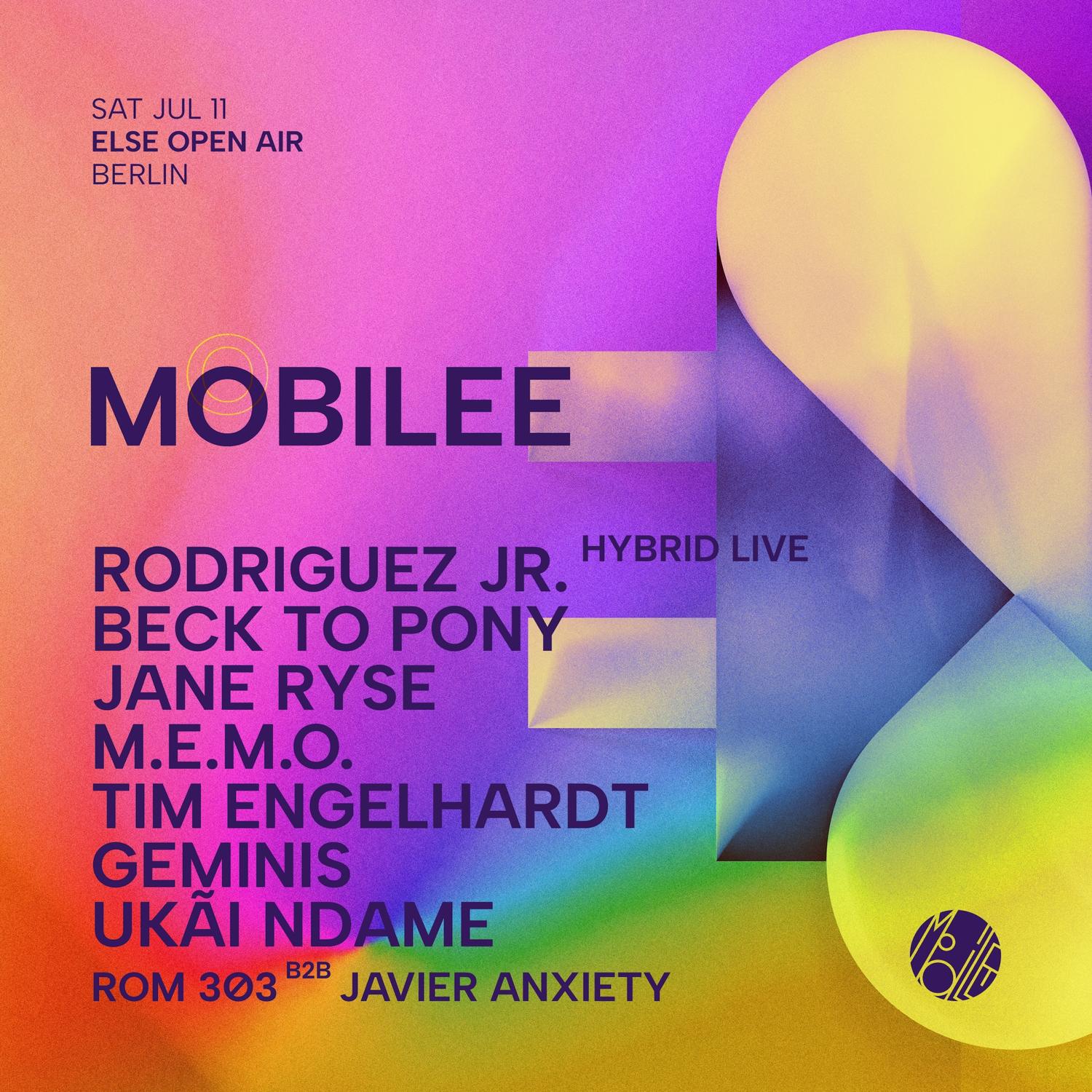 Else X Mobilee With Jane Ryse, Rodriguez Jr. -Live-, Tim Engelhardt, Ukai Ndame, M.E.M.O