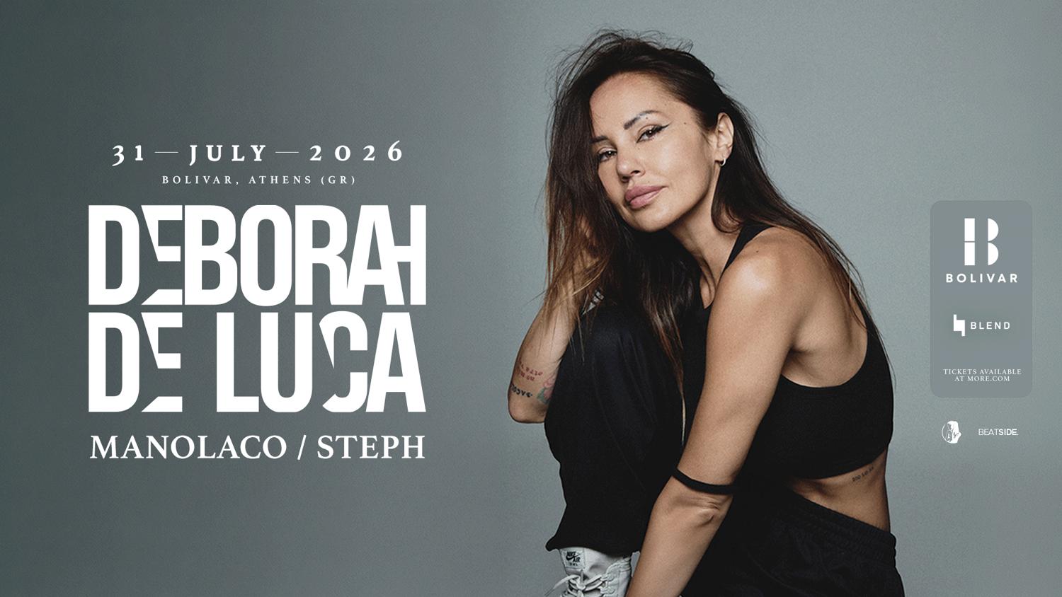 Deborah De Luca I Fri July 31