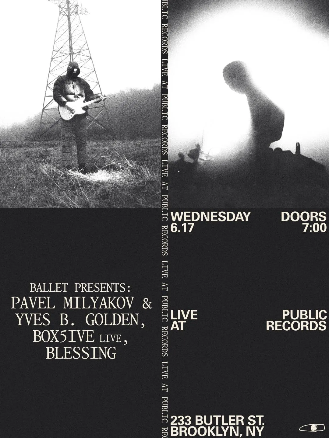 Ballet: Pavel Milyakov & Yves B. Golden, Box5Ive, Blessing
