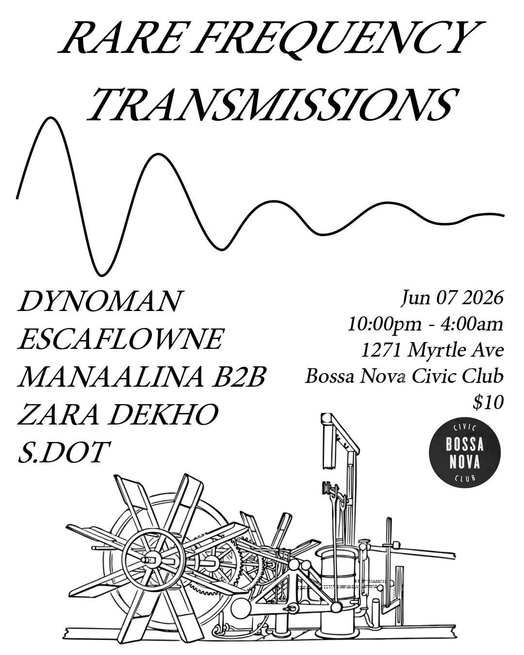Rare Frequency Transmissions