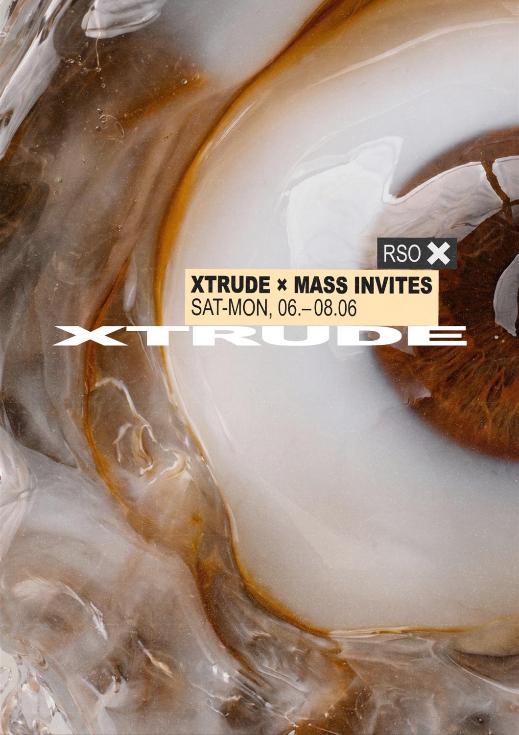 Xtrude X Mass Invites W/ Psyk, Setaoc Mass, Asec Live, Laure Croft, Jensen Interceptor