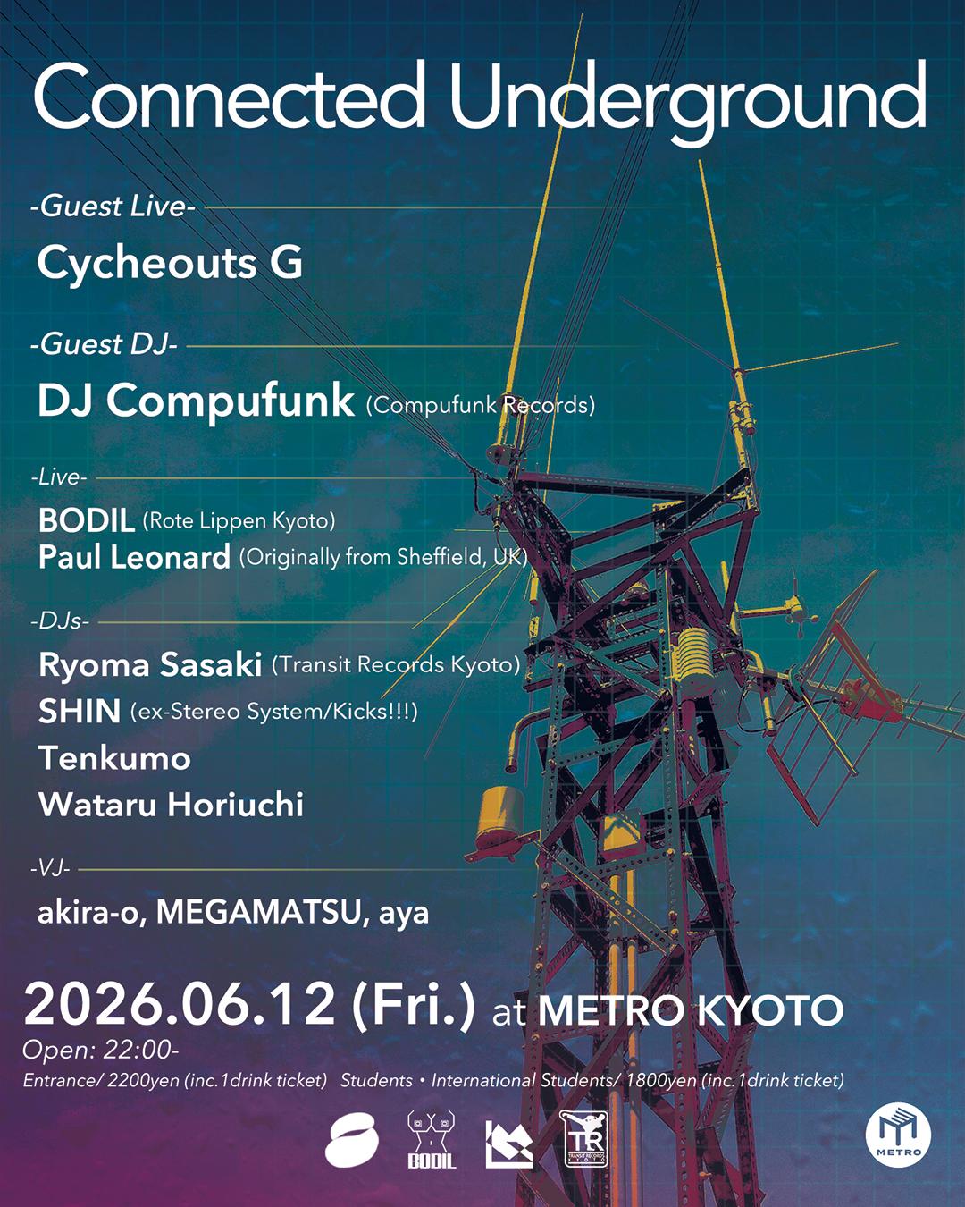 Connected Underground With Cycheouts G, Dj Compufunk
