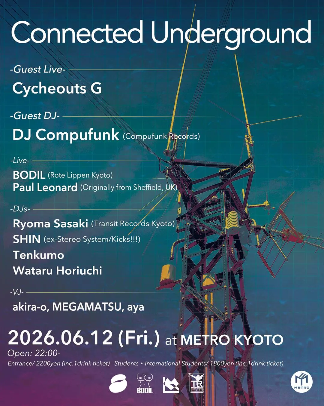 Connected Underground With Cycheouts G, Dj Compufunk