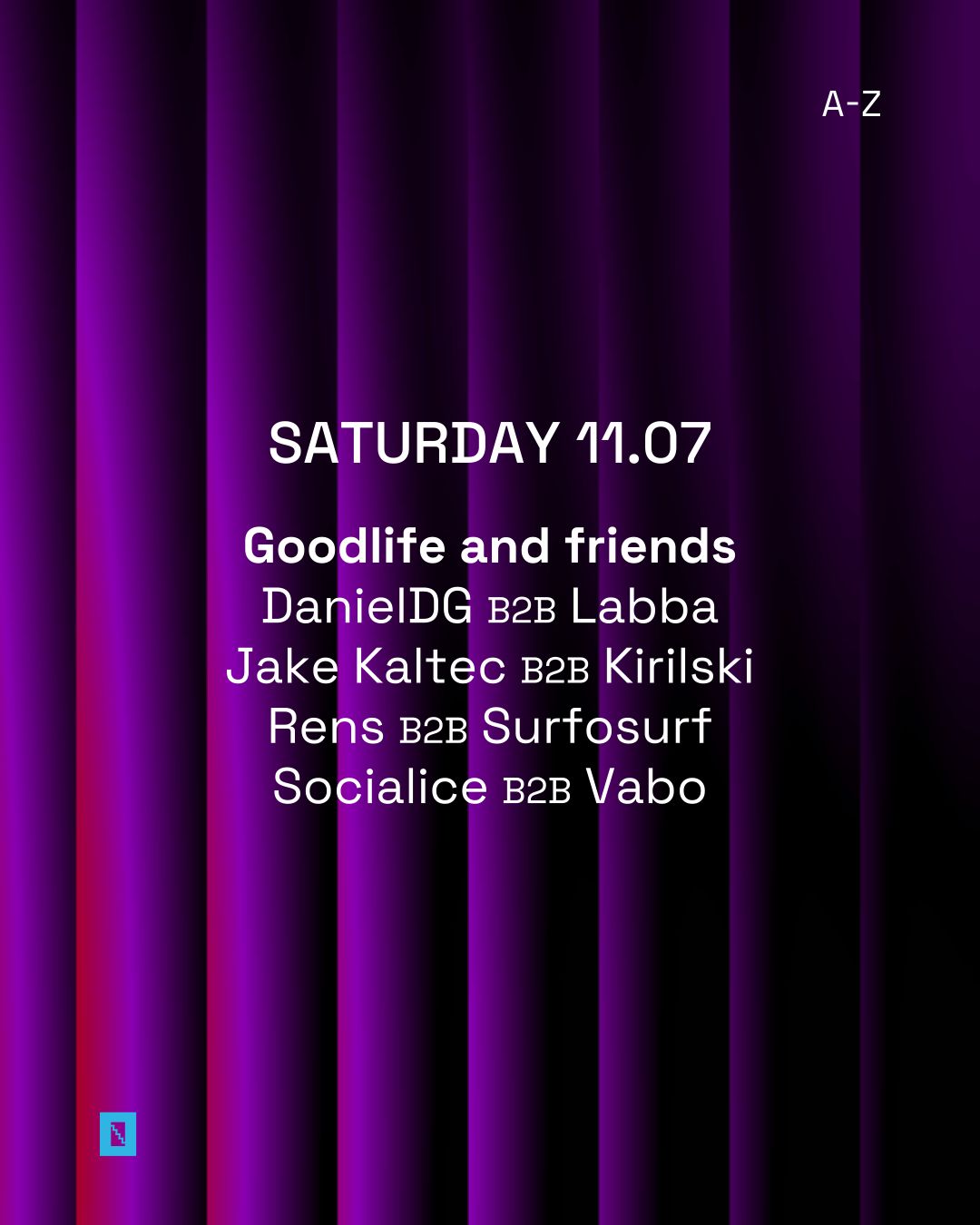 Toffler presents Goodlife and friends