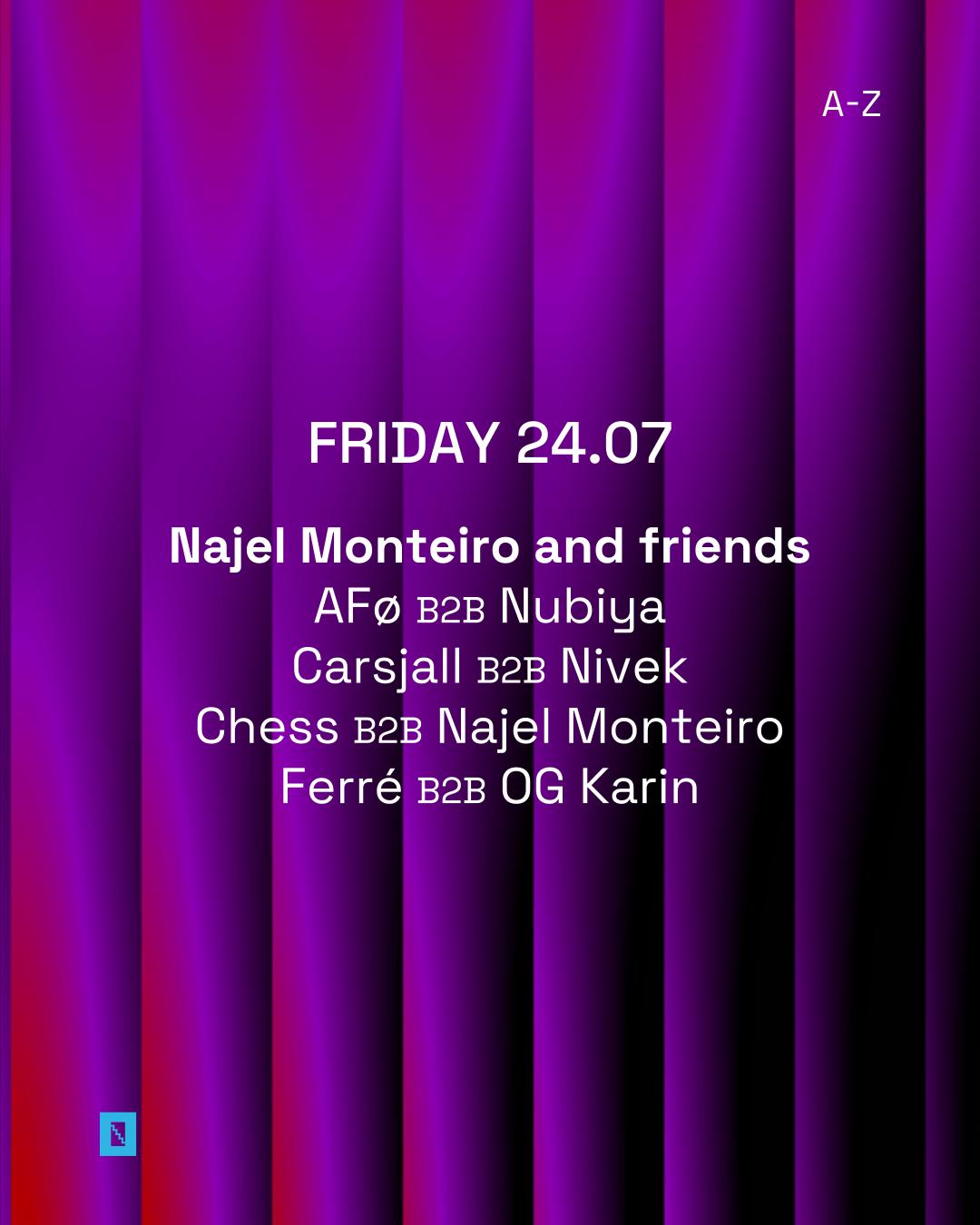 Toffler Presents Najel Monteiro And Friends