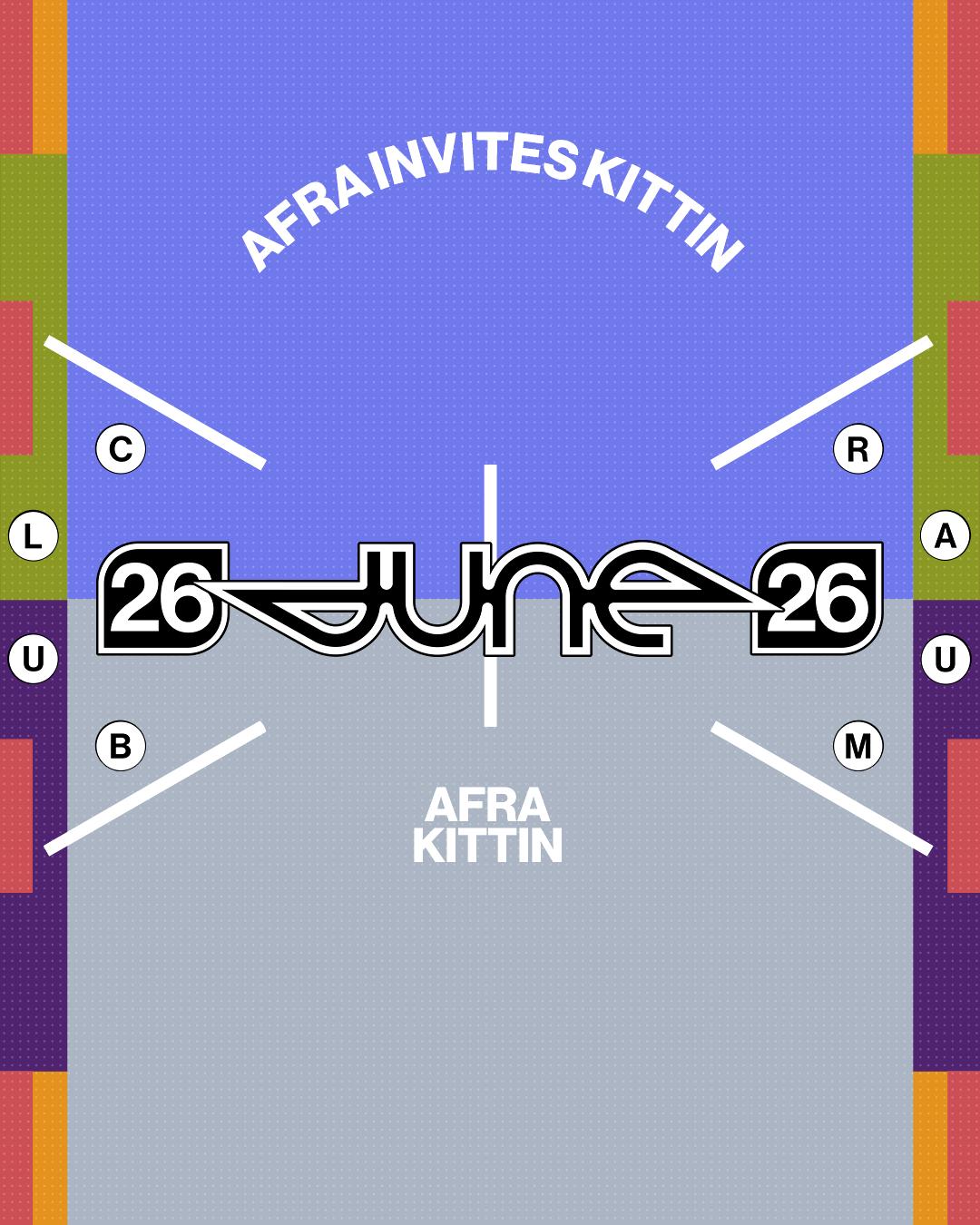 Afra Invites Kittin