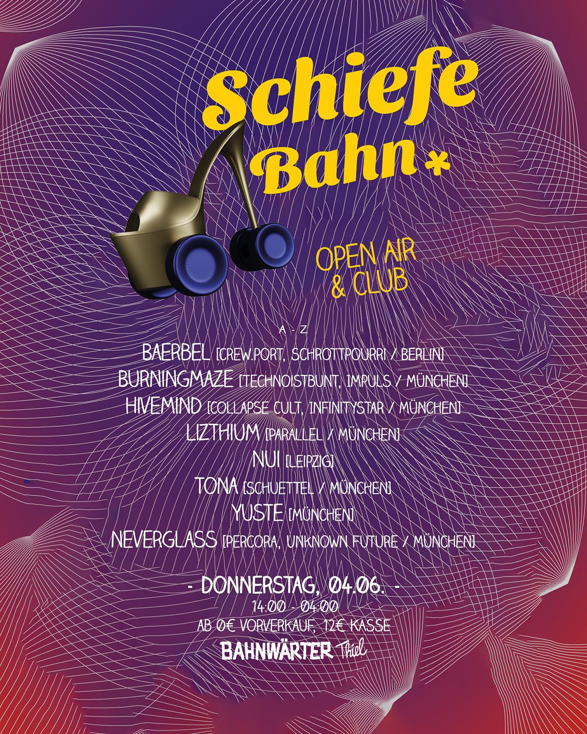 Schiefe Bahn* – Open Air & Club | Bahnwärter Thiel