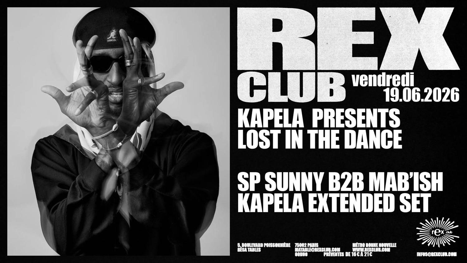 Kapela Presents Lost In The Dance