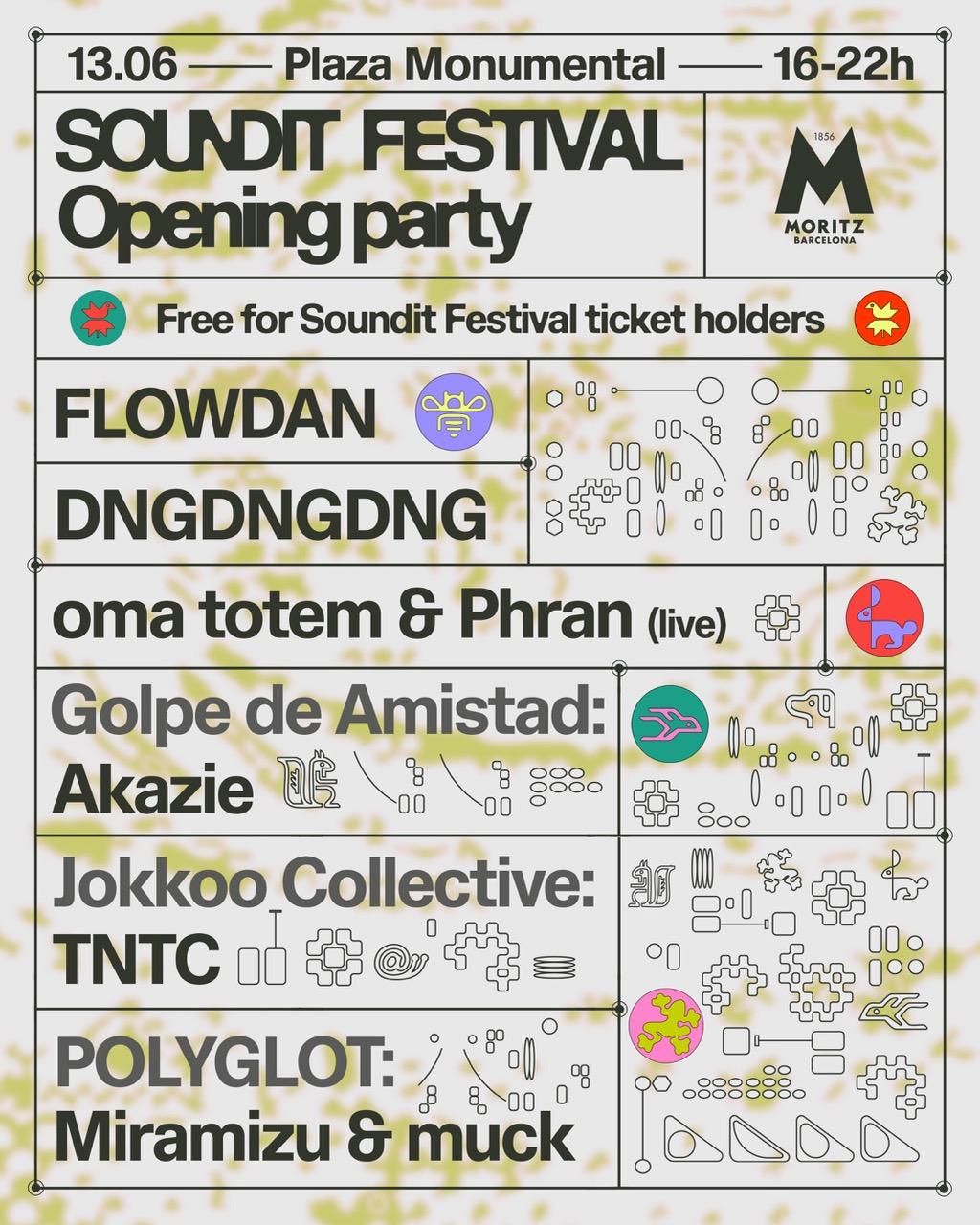 Soundit Festival Opening Party - Free For Festival Ticket Holders
