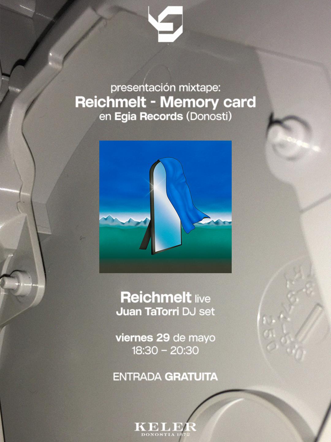 Presentación Memory Card → Reichmelt Live + Juantatorri Dj Set