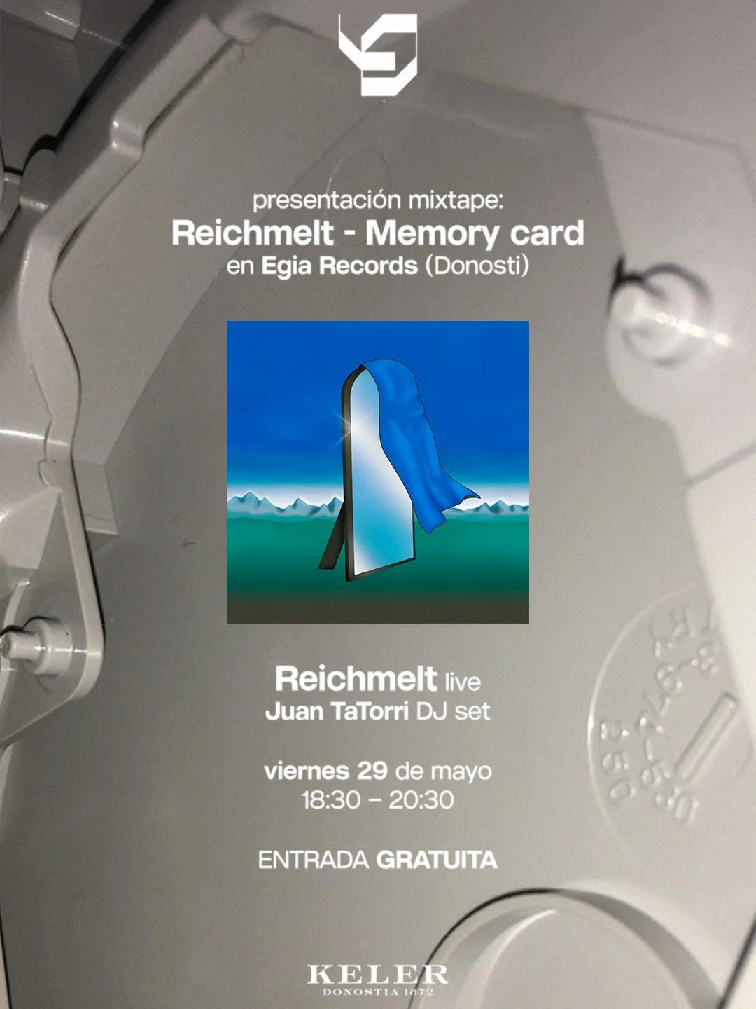 Presentación Memory Card → Reichmelt Live + Juantatorri Dj Set