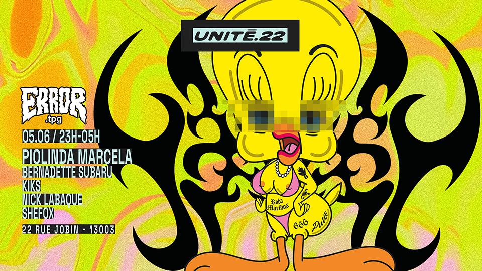 Unité.22 X Error.Tpg: Piolinda Marcela & More