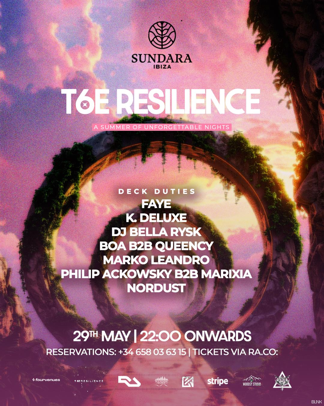Techno Agency X O.S.M.W.S.T.A X T6E Resilience @ Sundara Ibiza