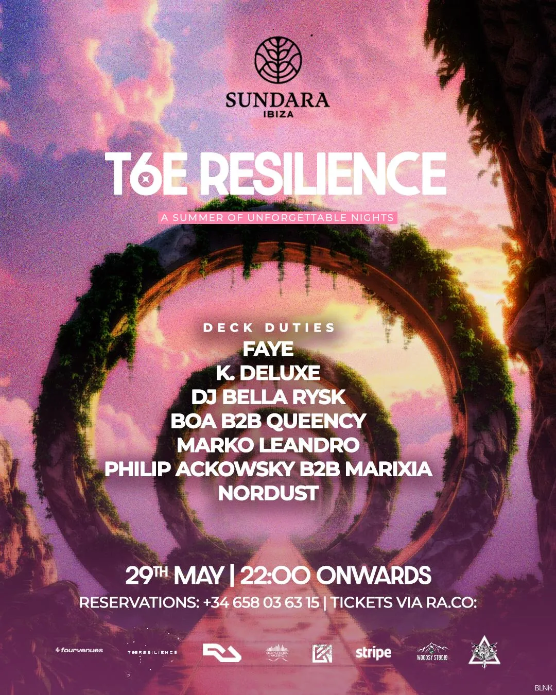 Techno Agency X O.S.M.W.S.T.A X T6E Resilience @ Sundara Ibiza