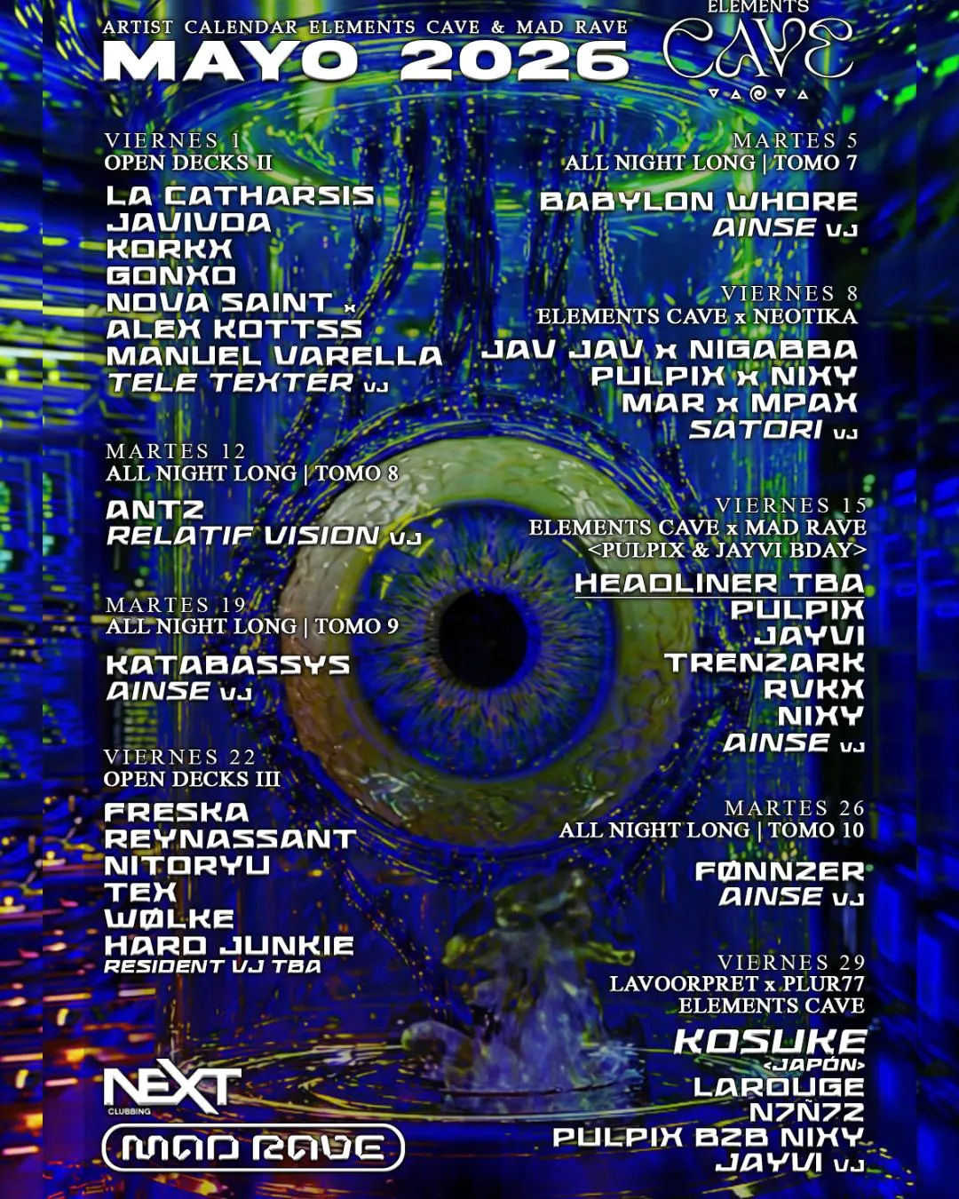Martes Locos By Mad Rave