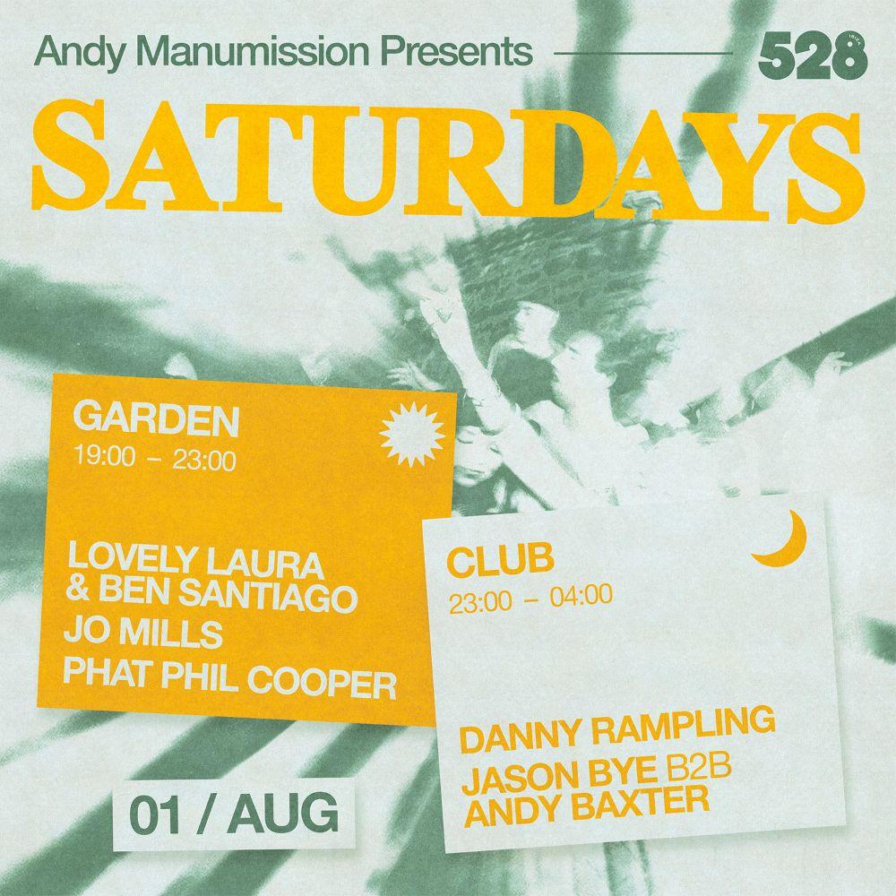 Andy Manumission Presents Saturdays