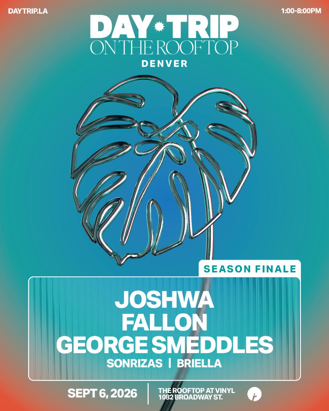 Day Trip On The Rooftop: Joshwa, Fallon, George Smeddles