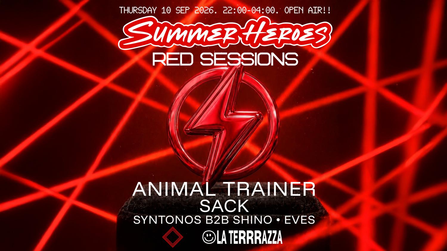 Summer Heroes Meets Red Sessions: Open Air With Animal Trainer
