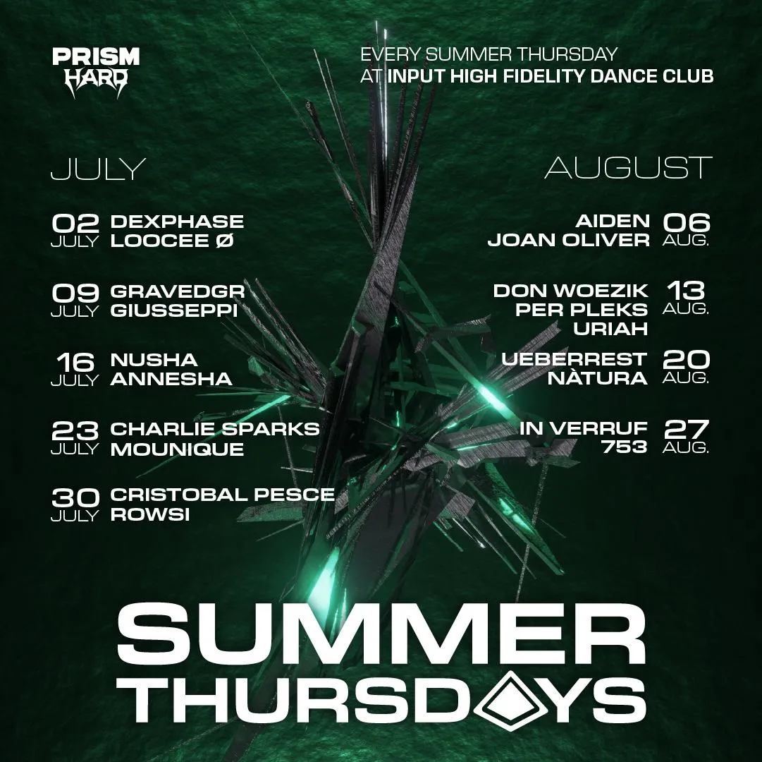 SUMMER INDOOR RAVE with Don Woezik & Per Pleks