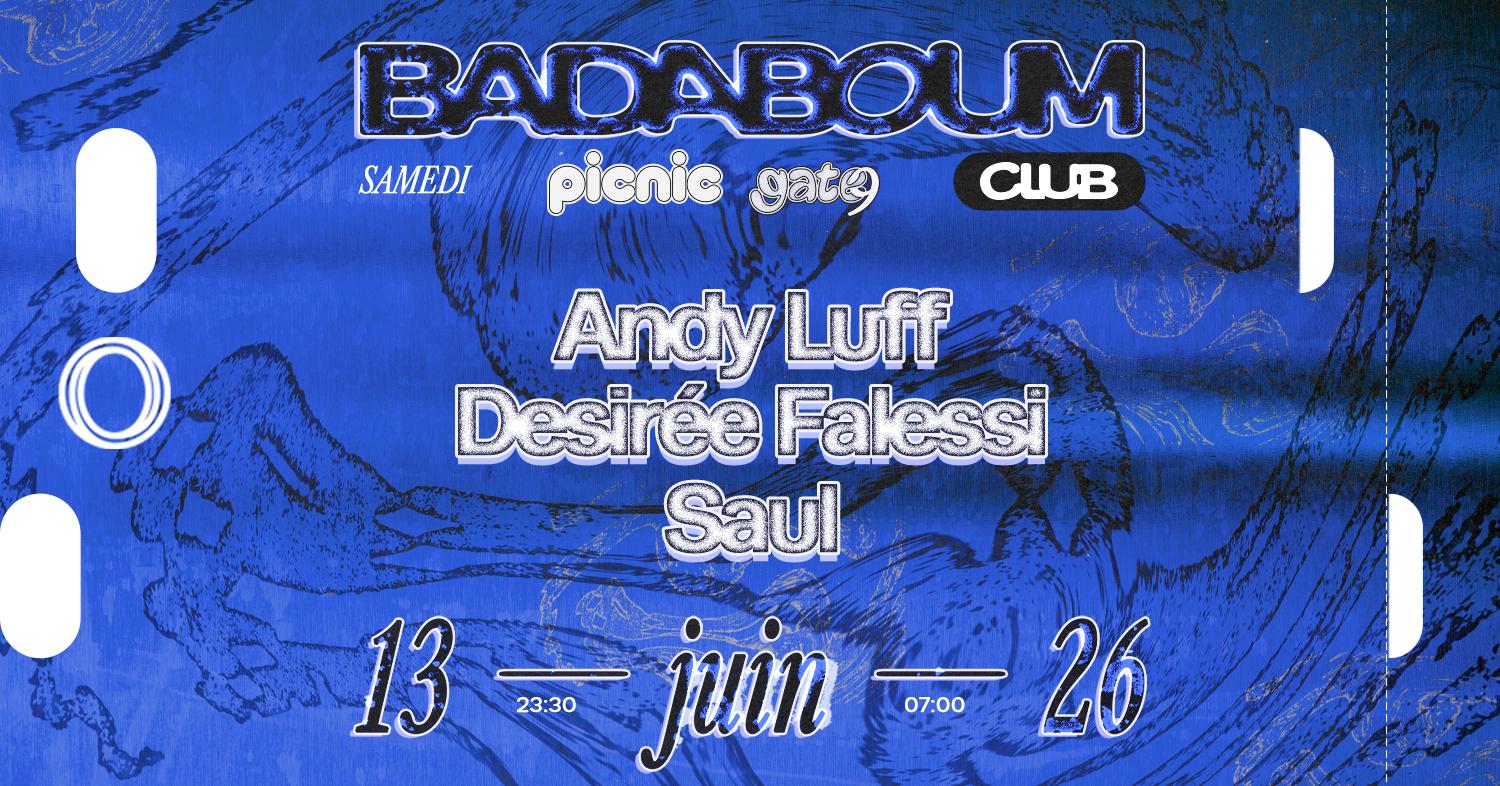 Club — Gate 9 X Picnic Records: Desirée Falessi, Andy Luff, Saul
