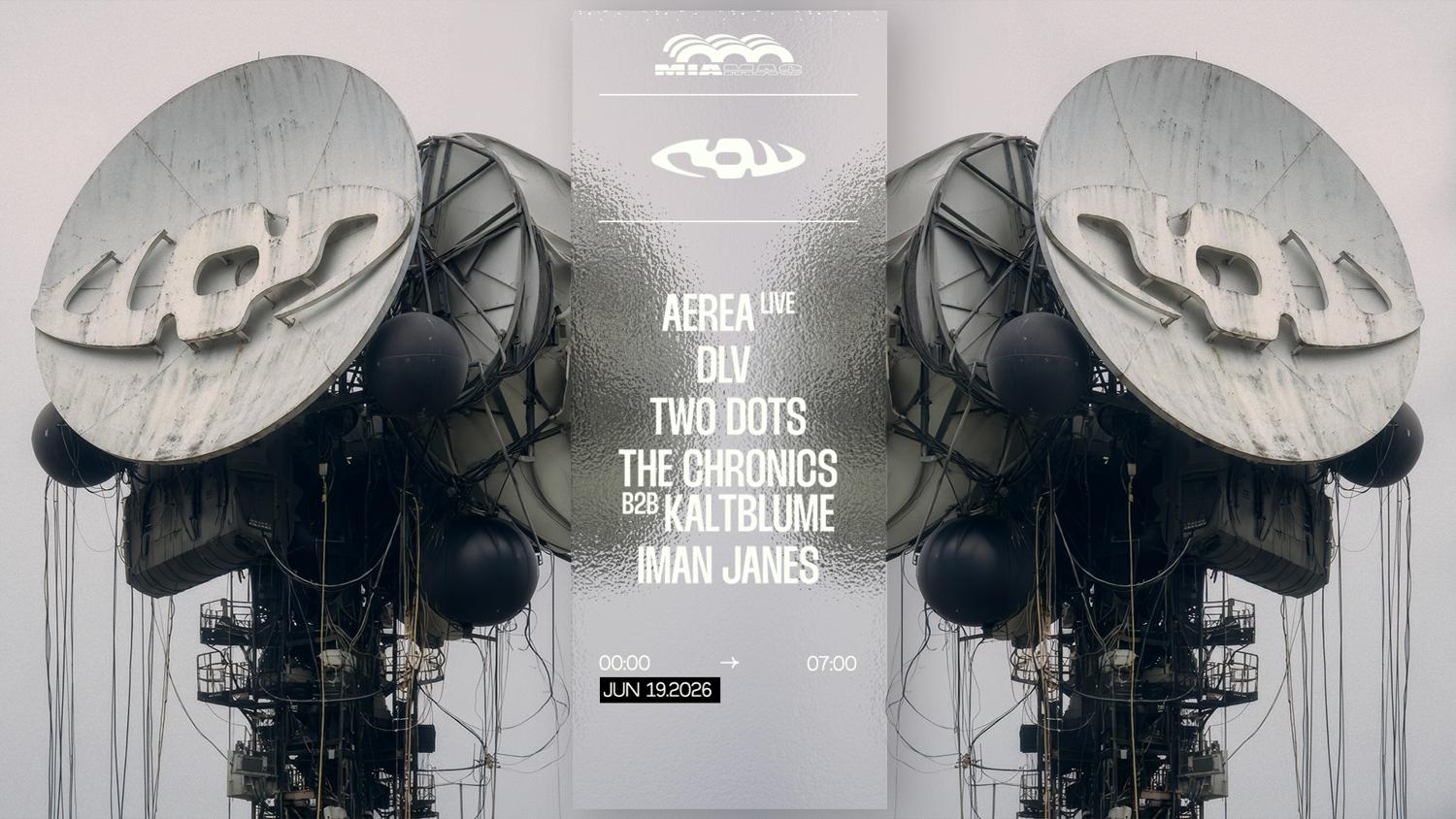 Raw: Aerea (Live), Dlv, Two Dots, The Chronics B2B Kaltblume, Iman Janes