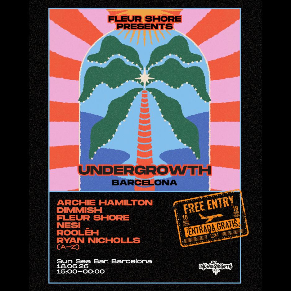 Undergrowth Barcelona - Free Open Air Beach Party 