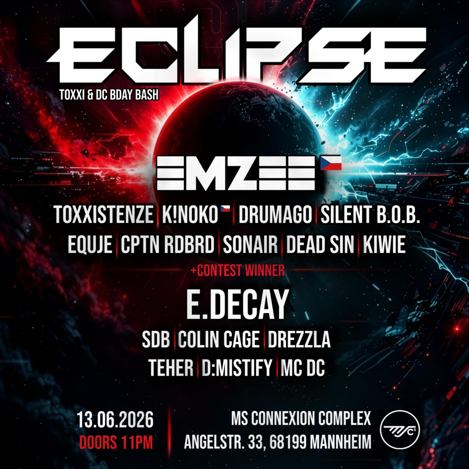 Eclipse (Toxxistenze & Dc'S B-Day Bash)