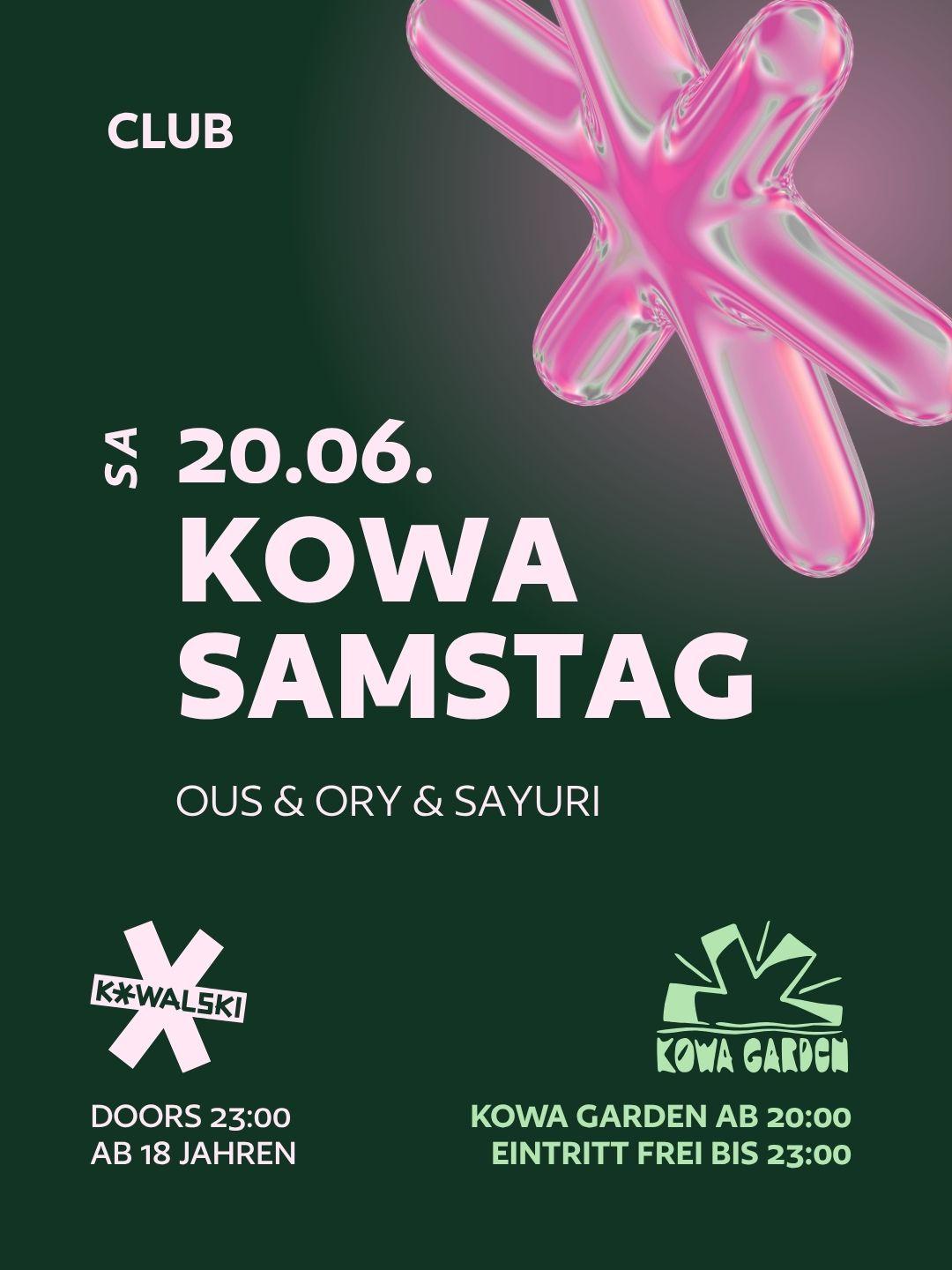 Kowa Samstag • Ous & Ory • Sayuri