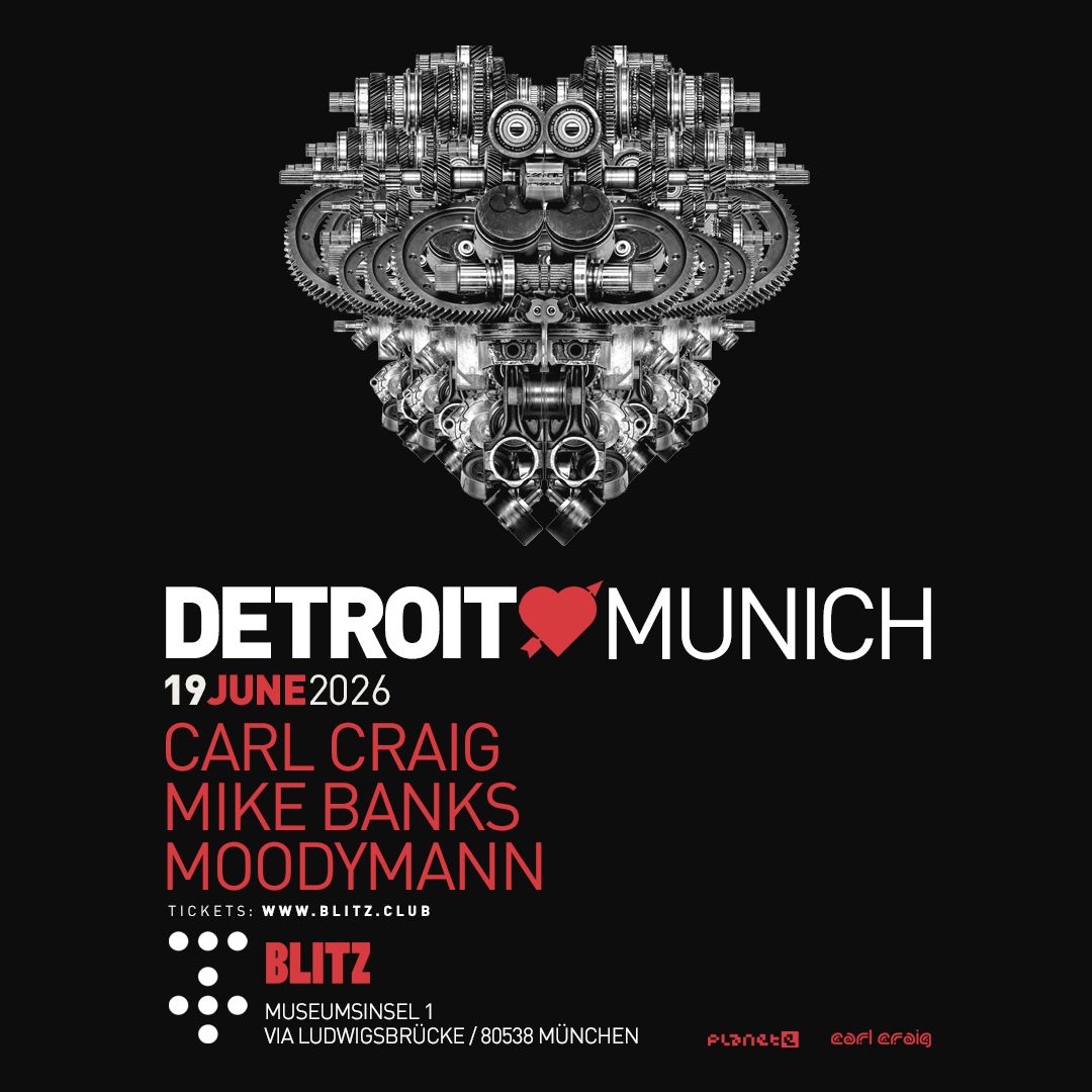DETROIT LOVE with Carl Craig, Julie Fleischer, Mike Banks, Moodymann