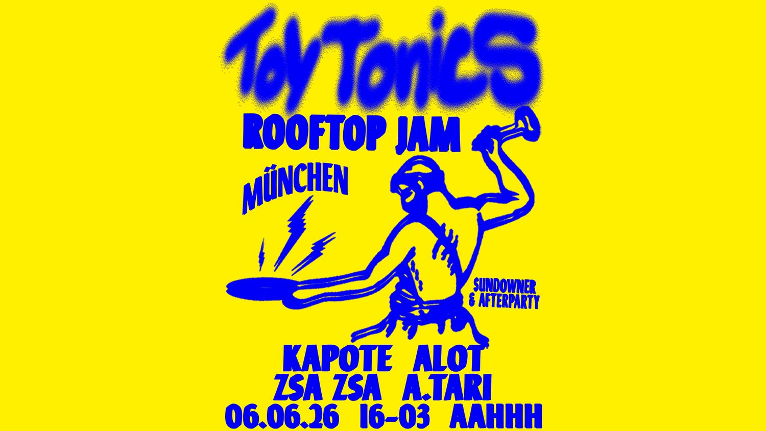 Toy Tonics Rooftop Jam (Open Air & Club)