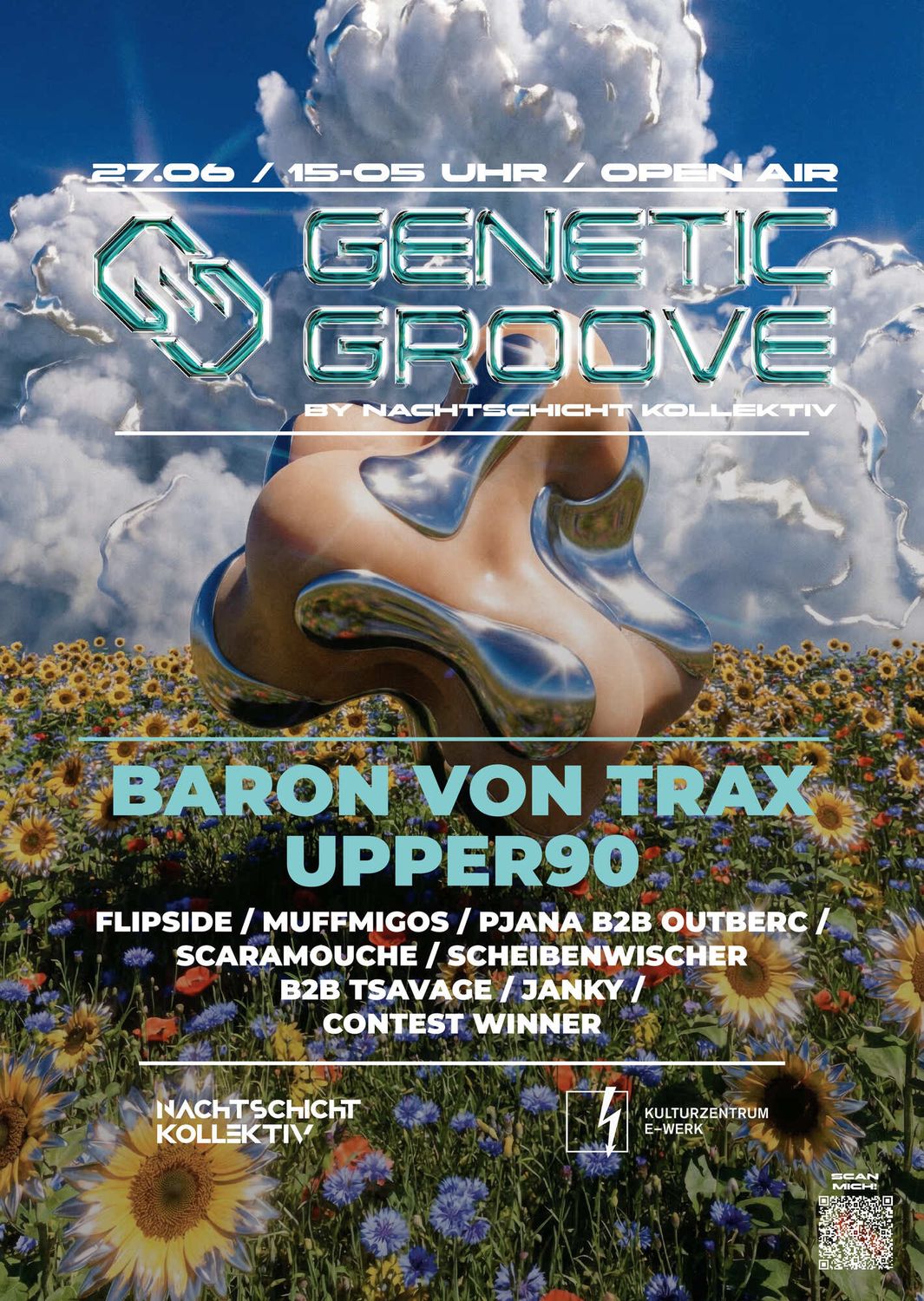 GENETIC GROOVE OPEN-AIR + INDOOR
