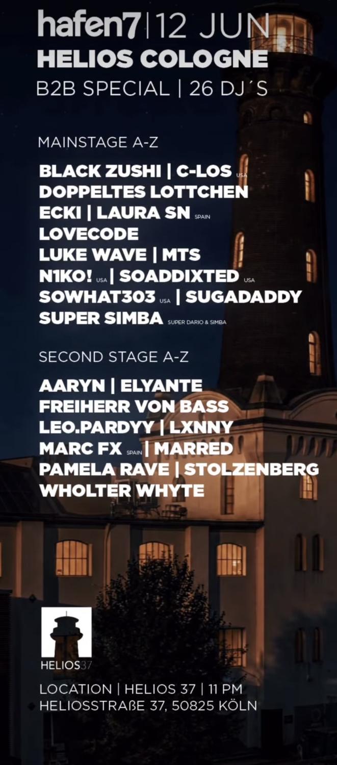 Hafensieben Showcase - Cologne
