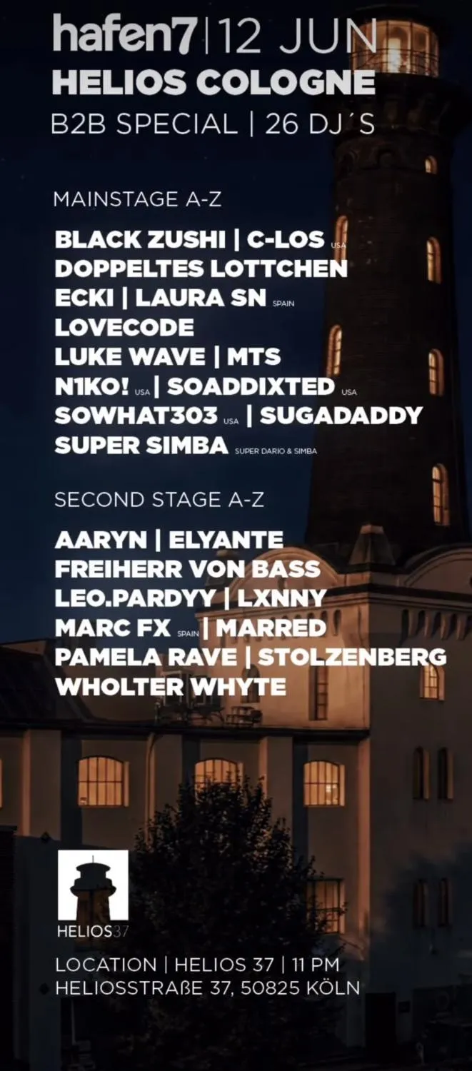 Hafensieben Showcase - Cologne