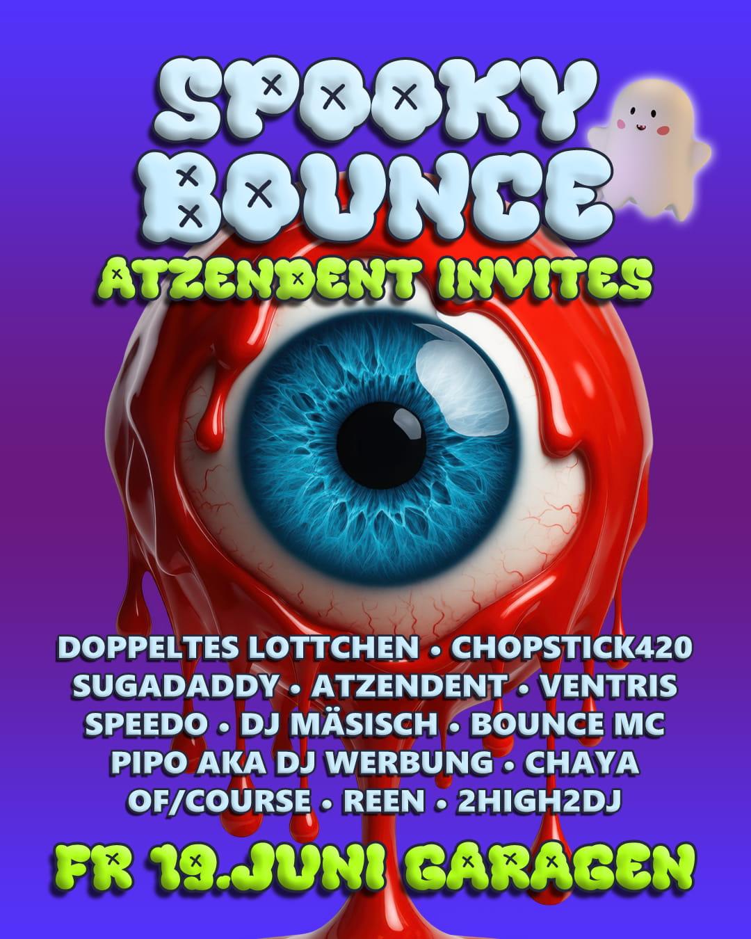 Spookybounce Presents: Atzendent Invites