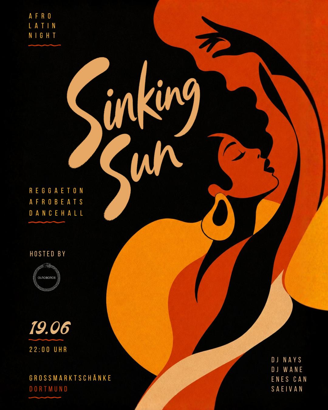 Sinking Sun - Afro Latin Night By Ouroboros @Grossmarktschänke Dortmund