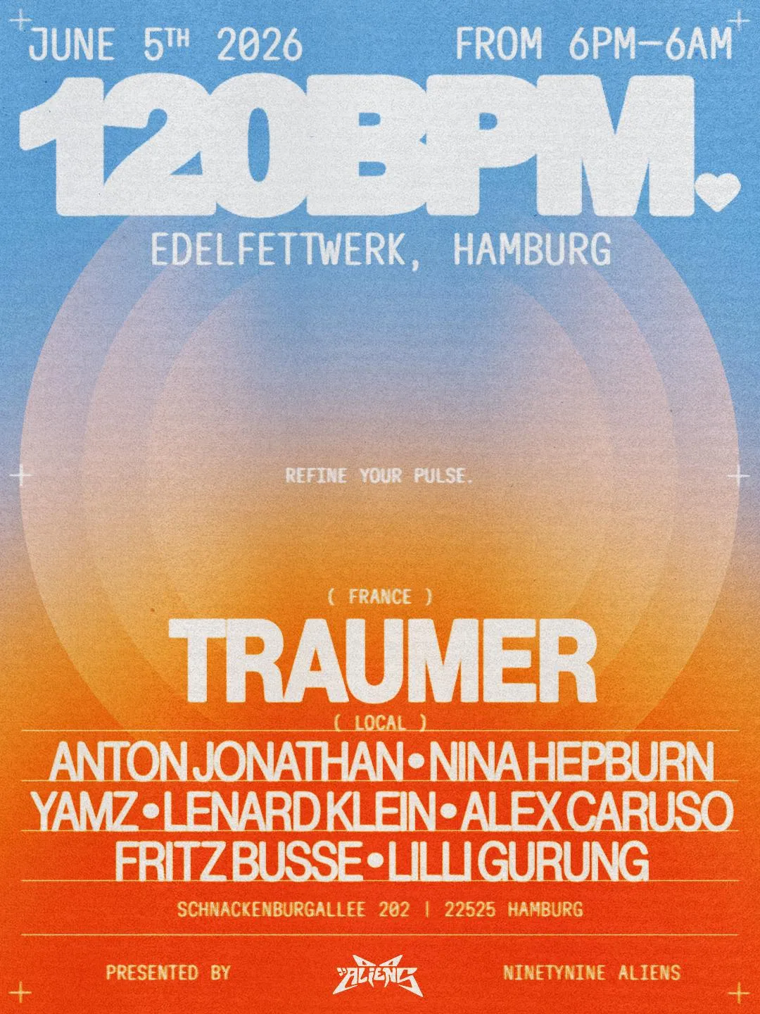 120Bpm Day & Night Pres. Traumer