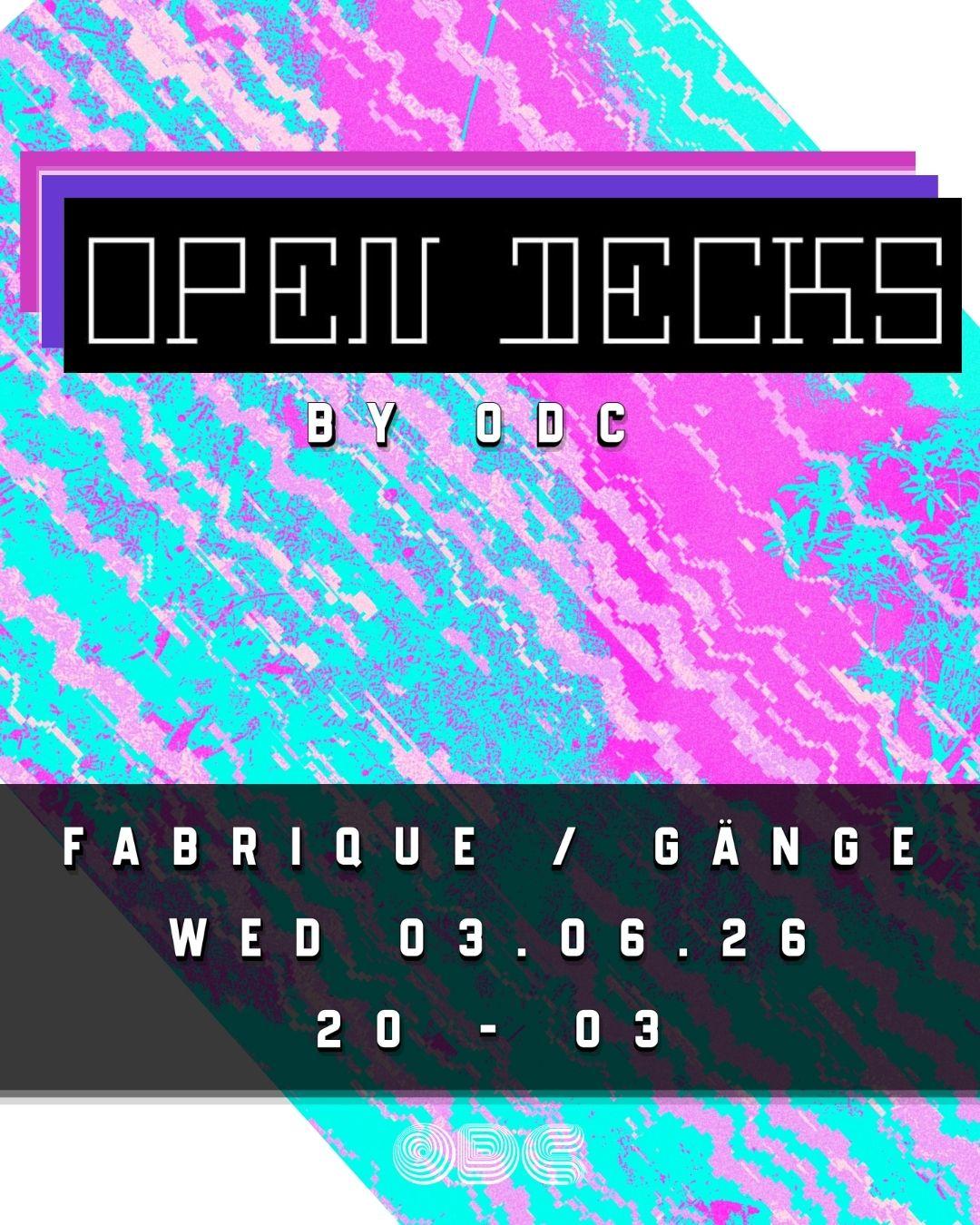 Open Decks By Odc