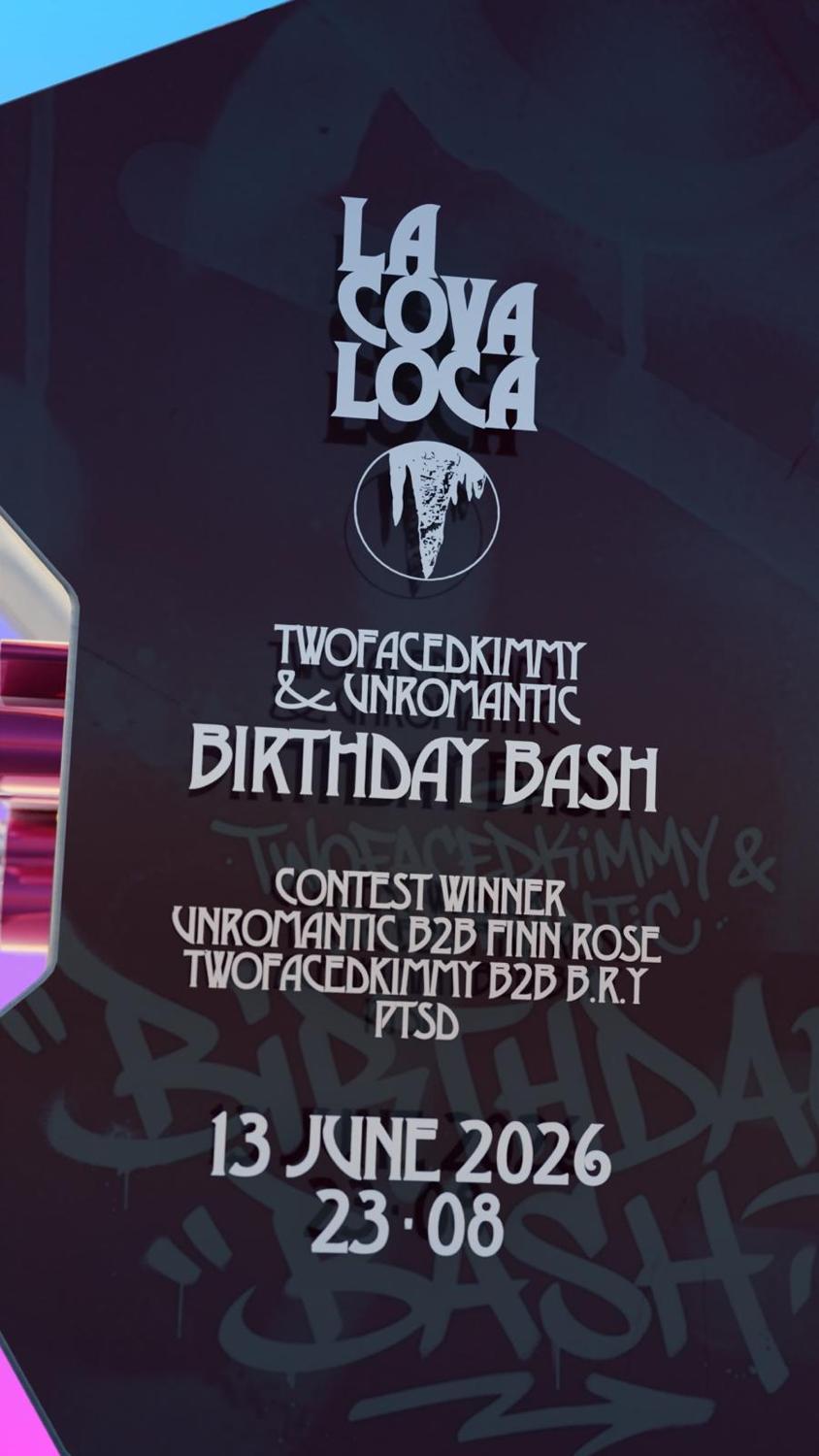 La Cova Loca - Birthday Bash (Unromantic & Twofacedkimmy)