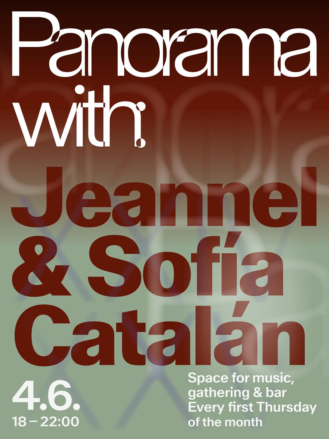 Panorama Xxiii With Jeannel & Sofía Catalán