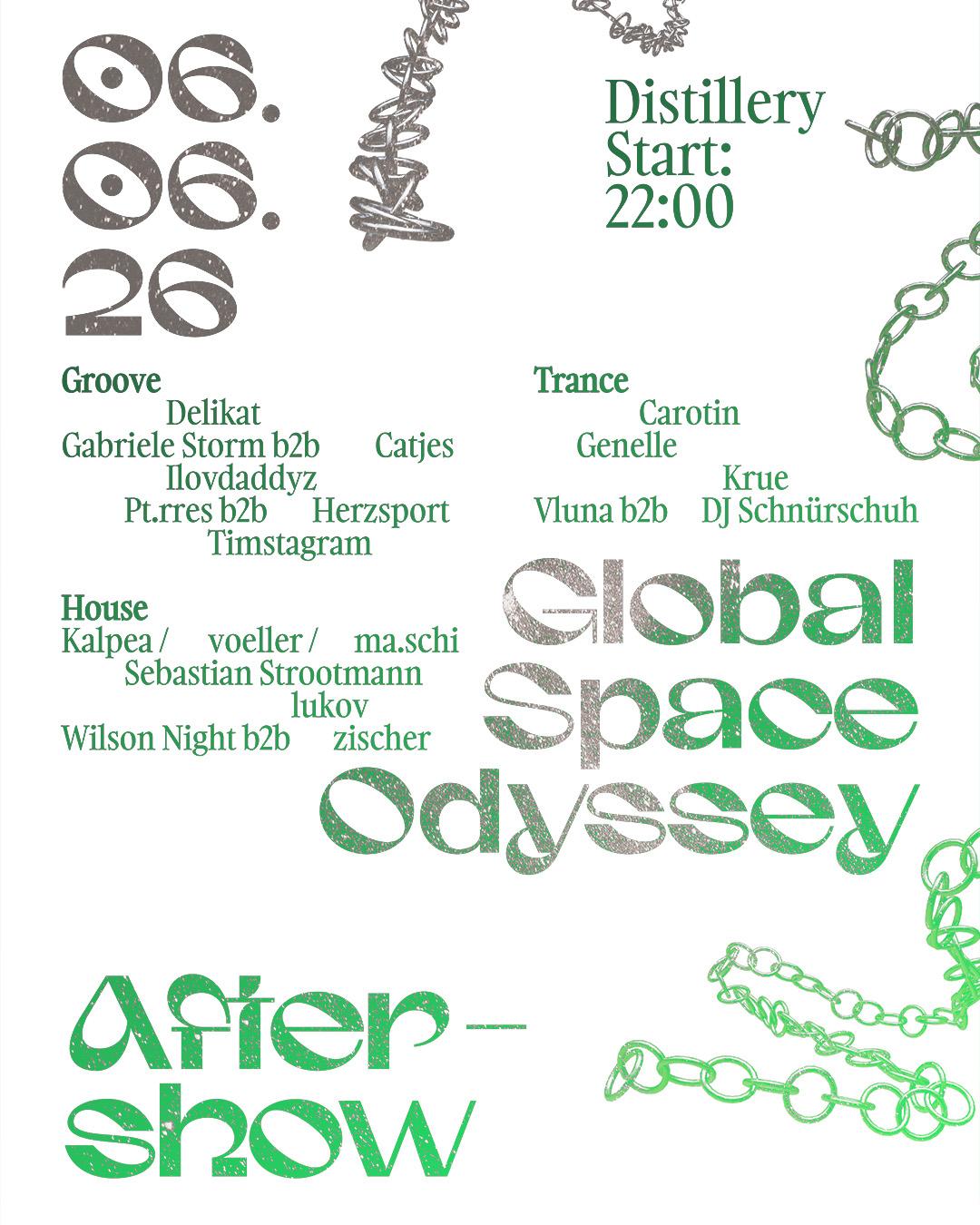 Global Space Odyssey Afterparty