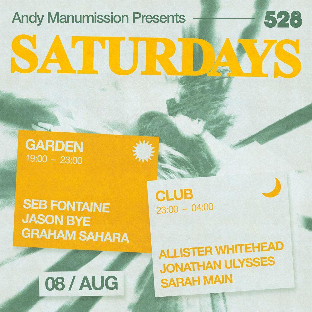 Andy Manumission Presents Saturdays