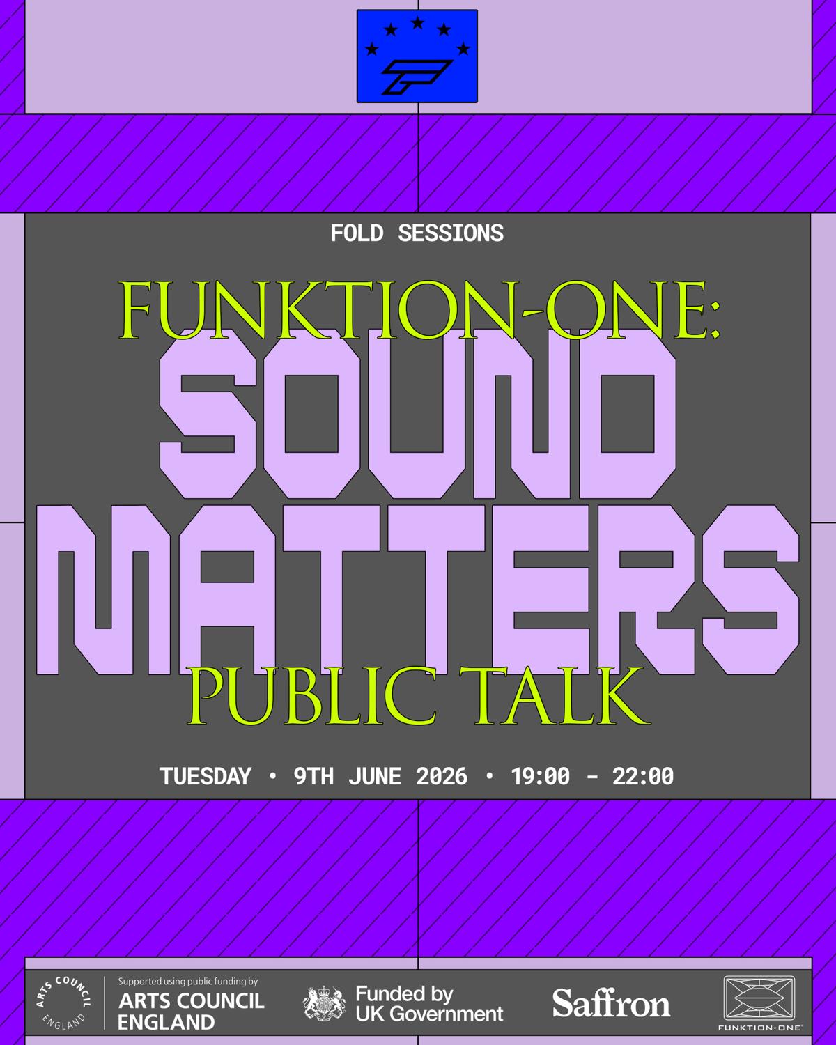 Fold Sessions: 'Funktion-One: Sound Matters'
