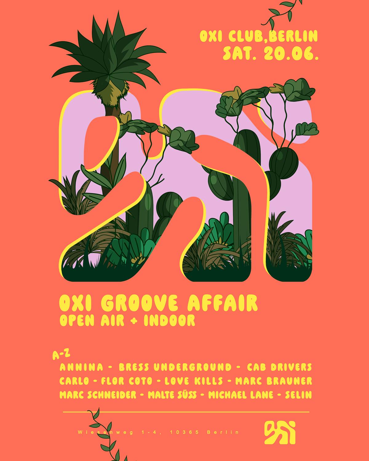 Oxi Groove Affair (Open Air + Indoor On 3 Floors)