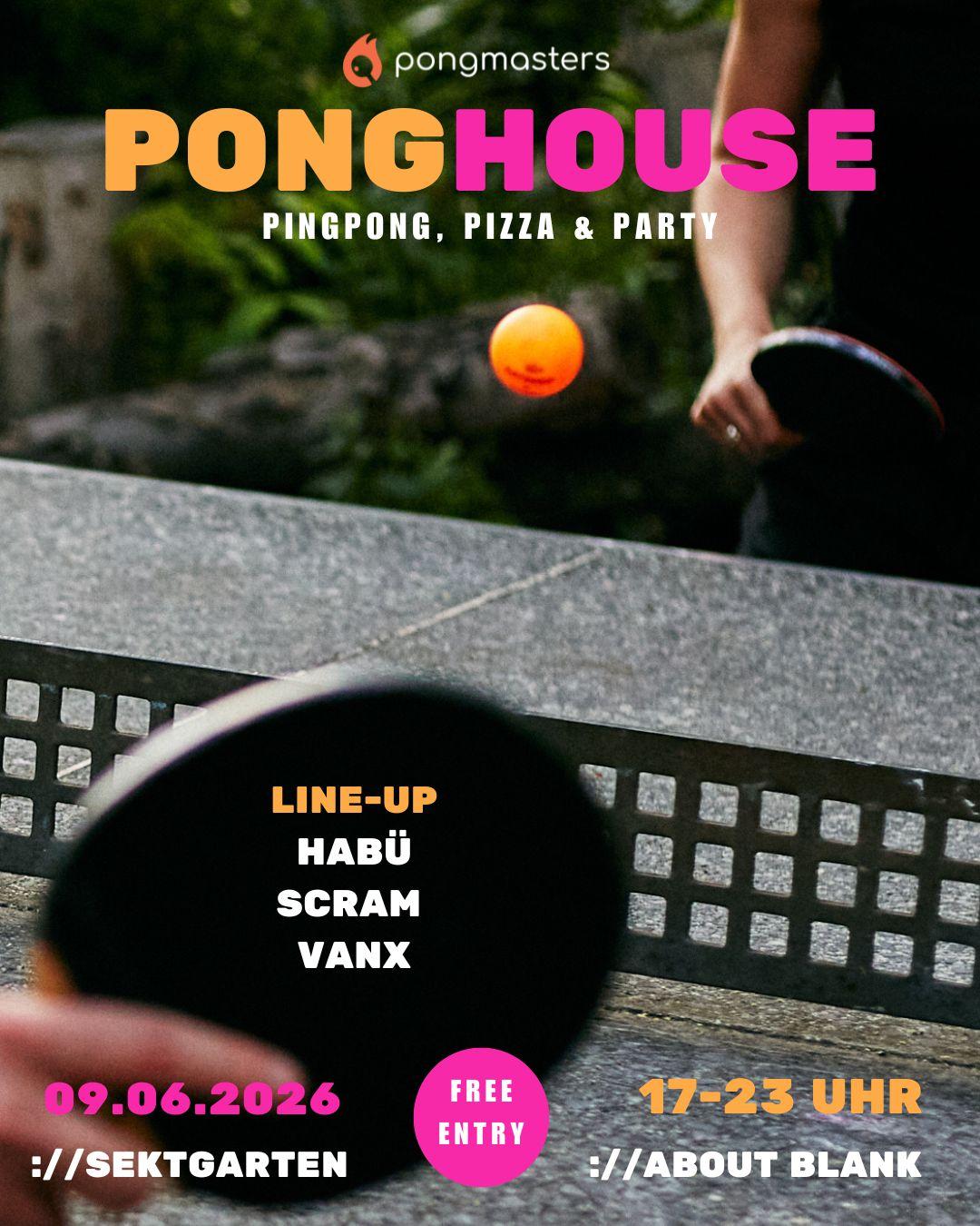 ://Sektgarten X Ponghouse [Free Entry & Open Air]