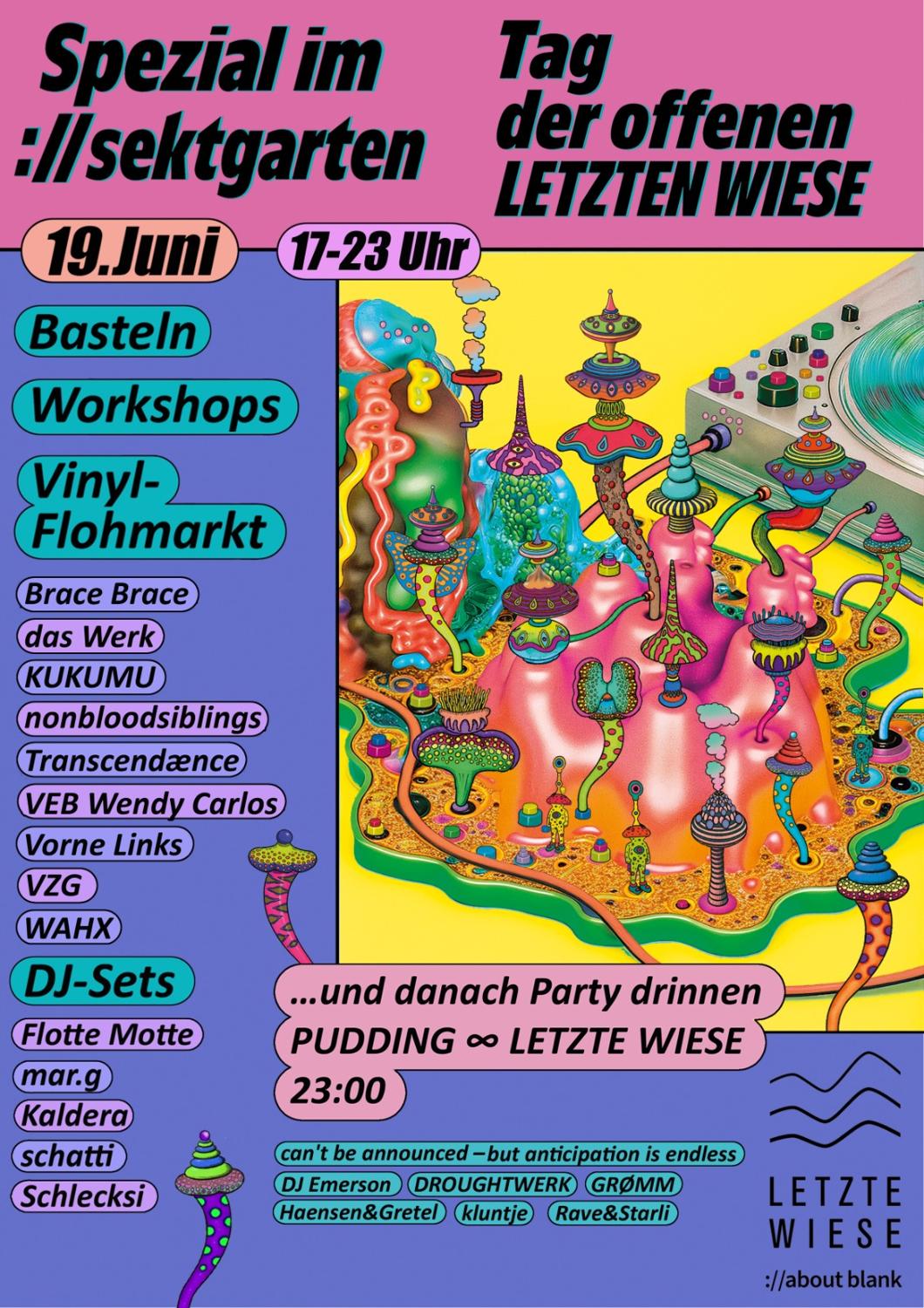 ://Sektgarten X Tag Der Offenen Letzten Wiese [Free Entry & Open Air]