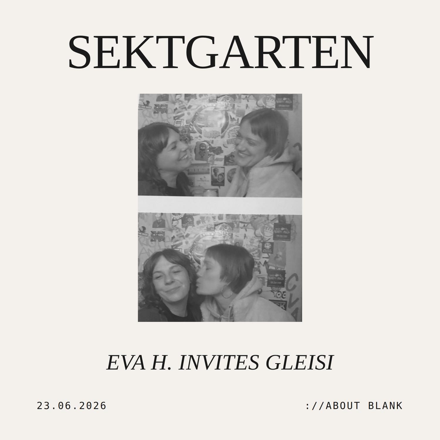 ://Sektgarten X Eva Invites Gleisi [Free Entry & Open Air]