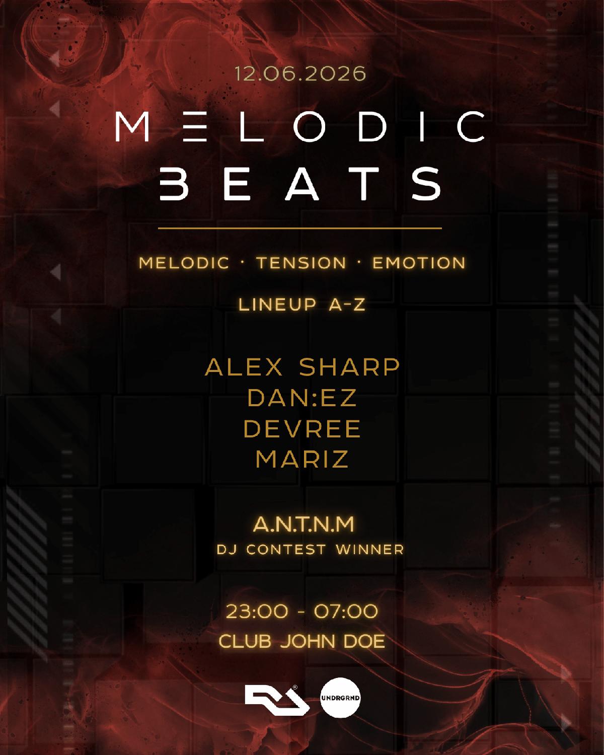 Melodic Beats X Undrgrnd - Melodic Techno Special